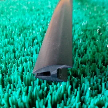 Custom made aluminum door windows weather u shape profile pvc black rigid plastic seal strip