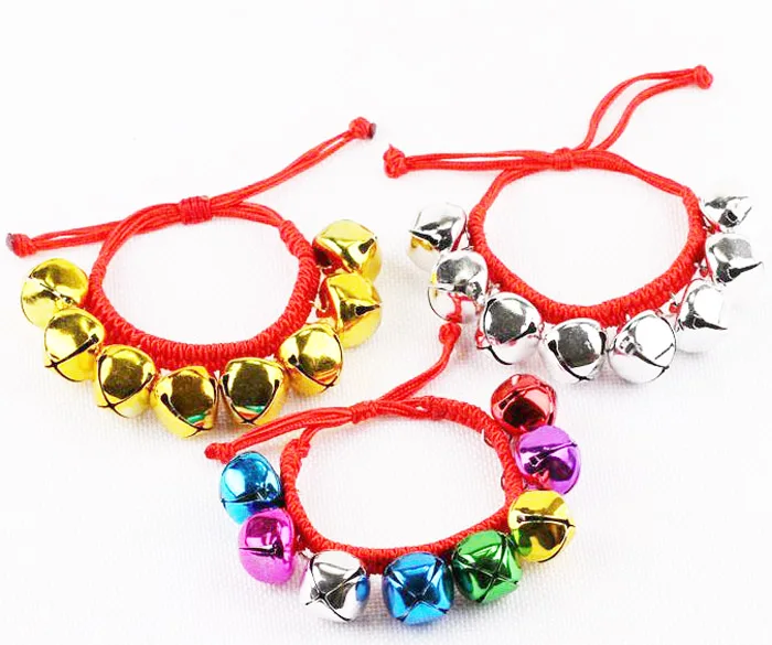 Stage Performance Tool Metal Jingle Bells Bracelet