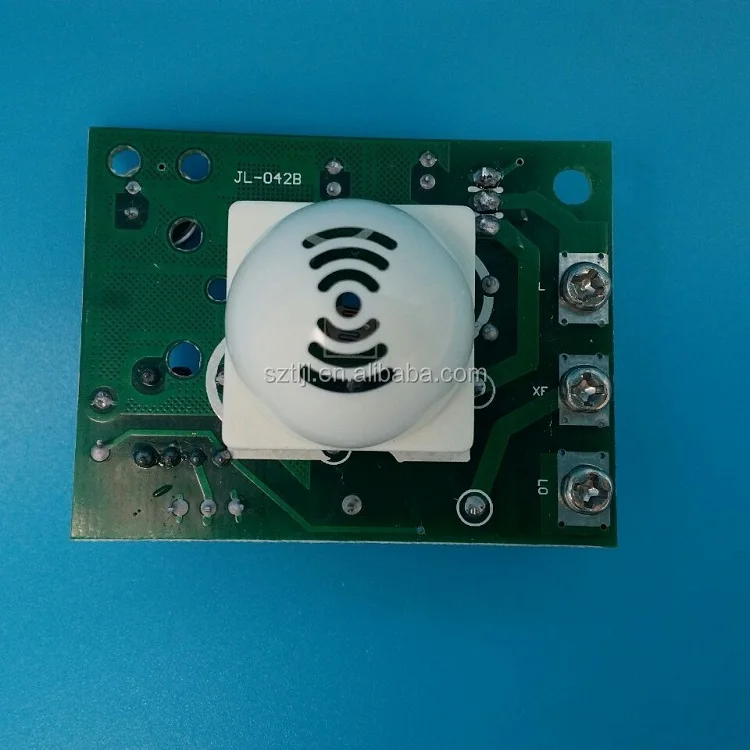 Emergency fire protection function Sound and light-controlled energy-saving switch relay output Three line 86mm