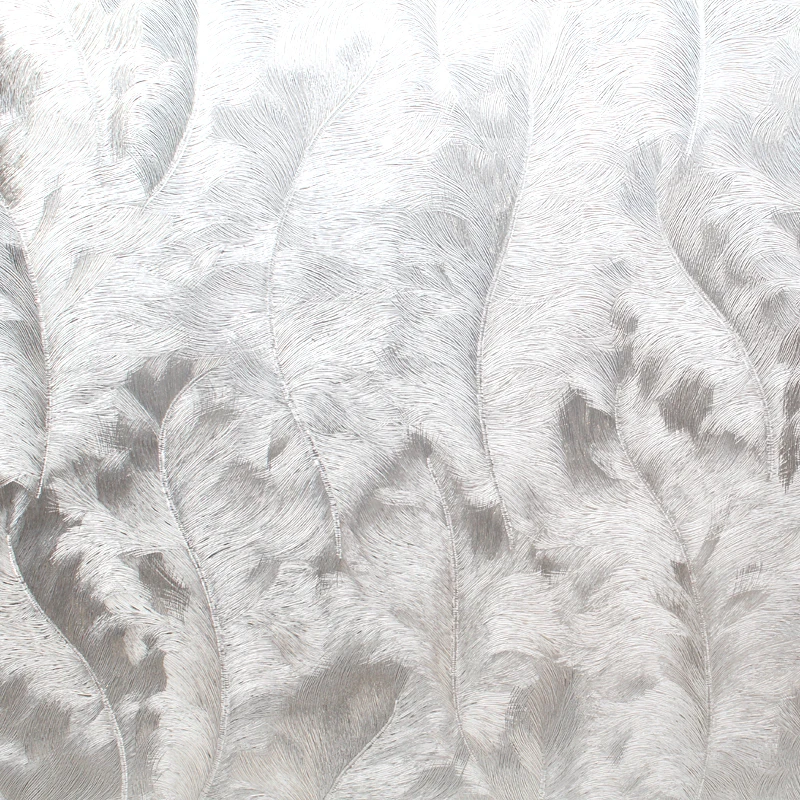 L009 3d laser static cling glass stickers electrostatic film window smart glass film