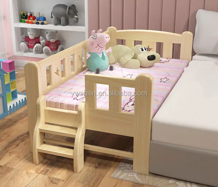 new design kid bed furniture solid wood