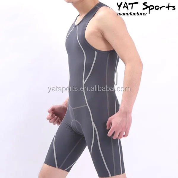 back pull zipper design tri suit manufacturer good stretchable one piece printing pattern custom men Triathlon suit