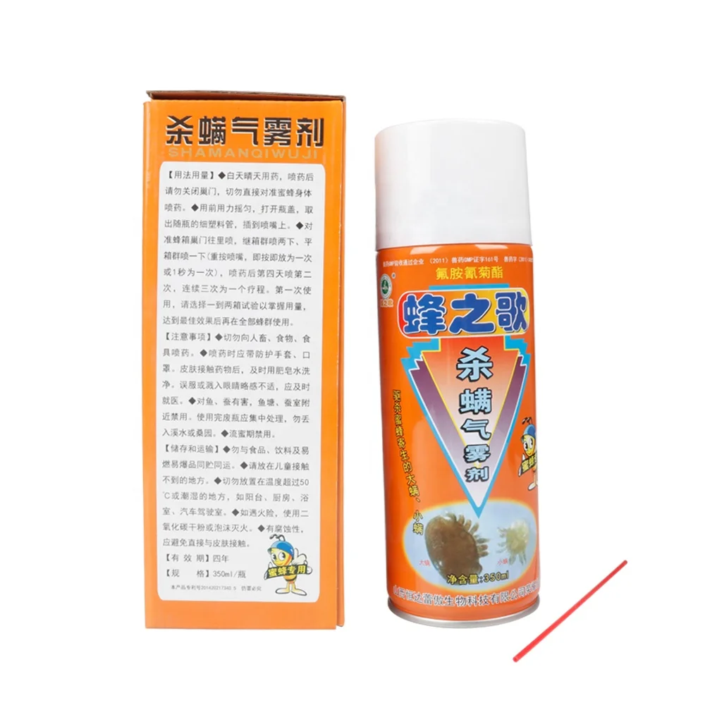  HD-BEES 350 мл пчелиная песня флювалинат спрей убийца клещей лекарство пчелиной пчелы