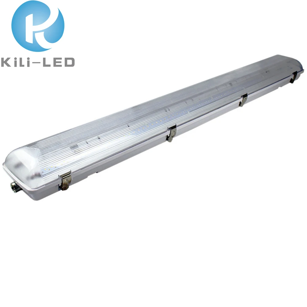 4ft 8ft ETL DLC  wholesale manufacturer price High Lumen 40W 50W 80W 100W IP65 LED Tri-proof Light triproof vapor tight light