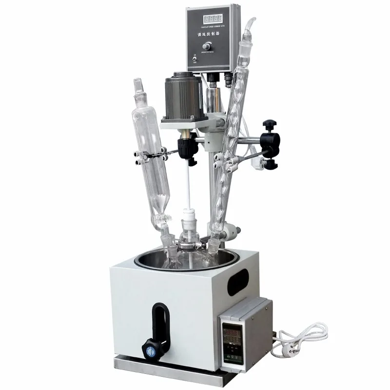 High Technology Mini single layer glass reactor price