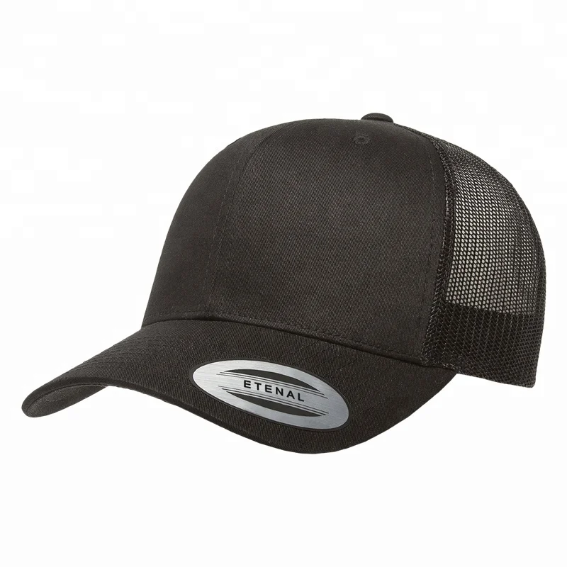 Custom trucker mesh cap 6 panel mesh blank trucker cap