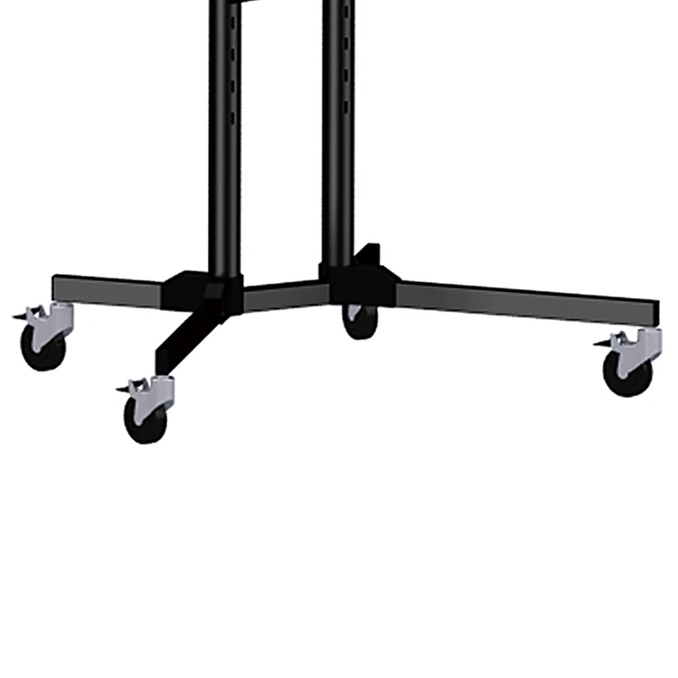 
Adjustable Height Movable Monitor TV Cart Floor Stand Mount Mobile LED Trolley TV Mount 