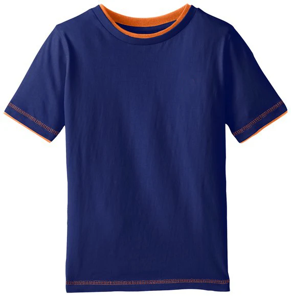 blank tshirt no label white t-shirt fabric custom printer multicolor two-tone low MOQ t shirts