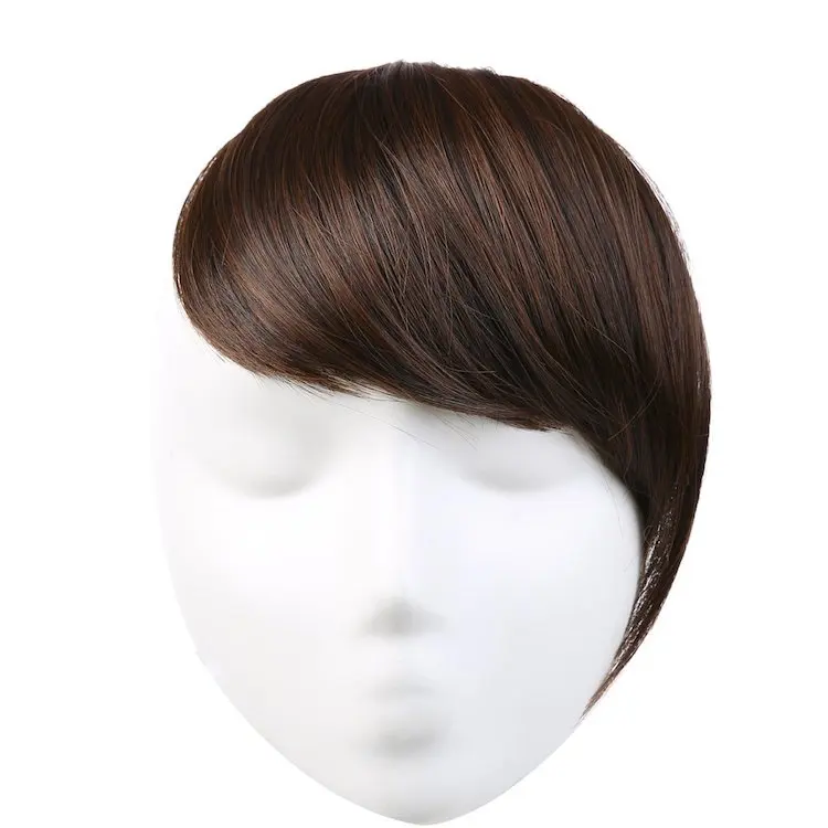 Фронтальные волосы челка естественный вид синтетические волосы челка