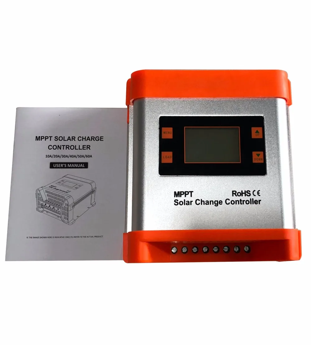 LCD Display 30A 12V 24V MPPT Solar Panel Battery Regulator Charge Controller