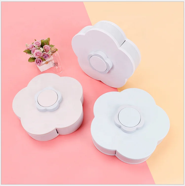 Rotatable Gourmet Nut and Dried Fruit Gift Tray.