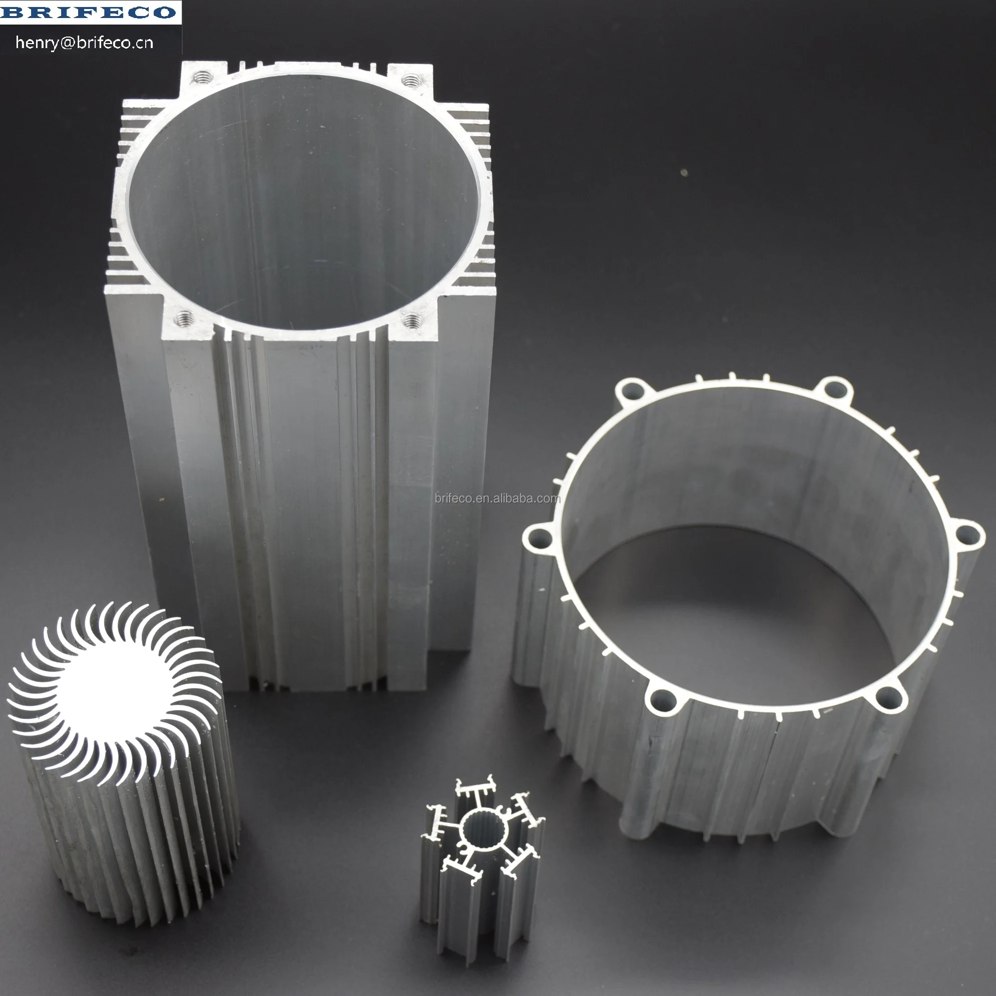 Tubular aluminum radiator