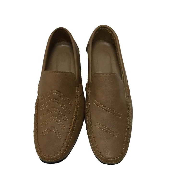2019 Flat Casual Leather Loafers Men Soft Moccasins Shoe For Driving