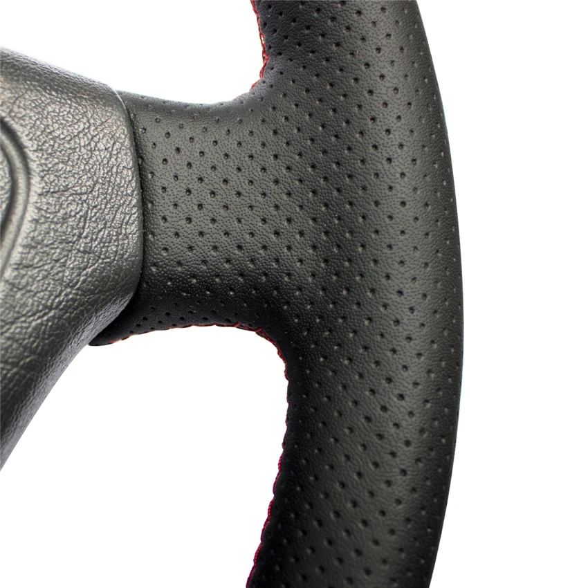 Hand Sewing Artificial Leather Steering Wheel Cover for Mercedes-Benz W202 CL-Class C140 E-Class W210 W124 W140 1993-2000
