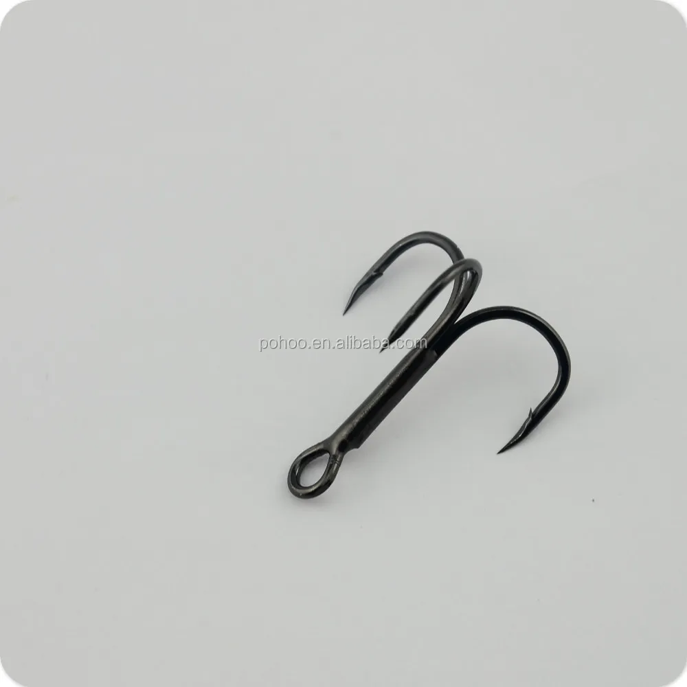 Seawater hooks for tuna treble fishing hook