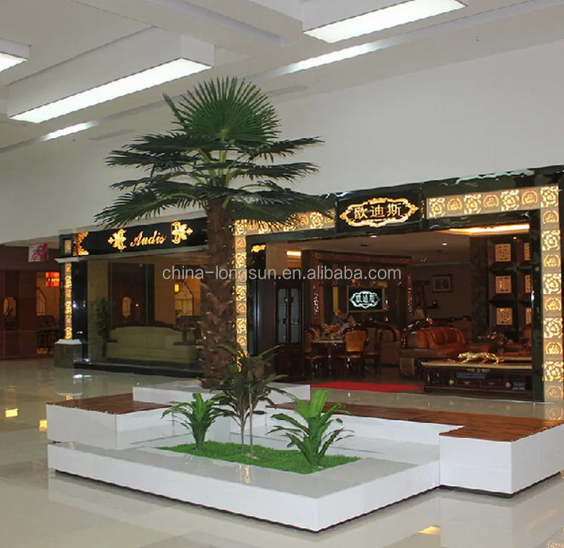 WS16032501 Event Party Decorative Large Indoor Artificial Fake Palm Tree for Landscaping