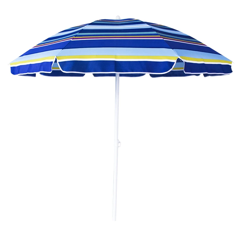 China made custom promotional advertising outdoor beach umbrella