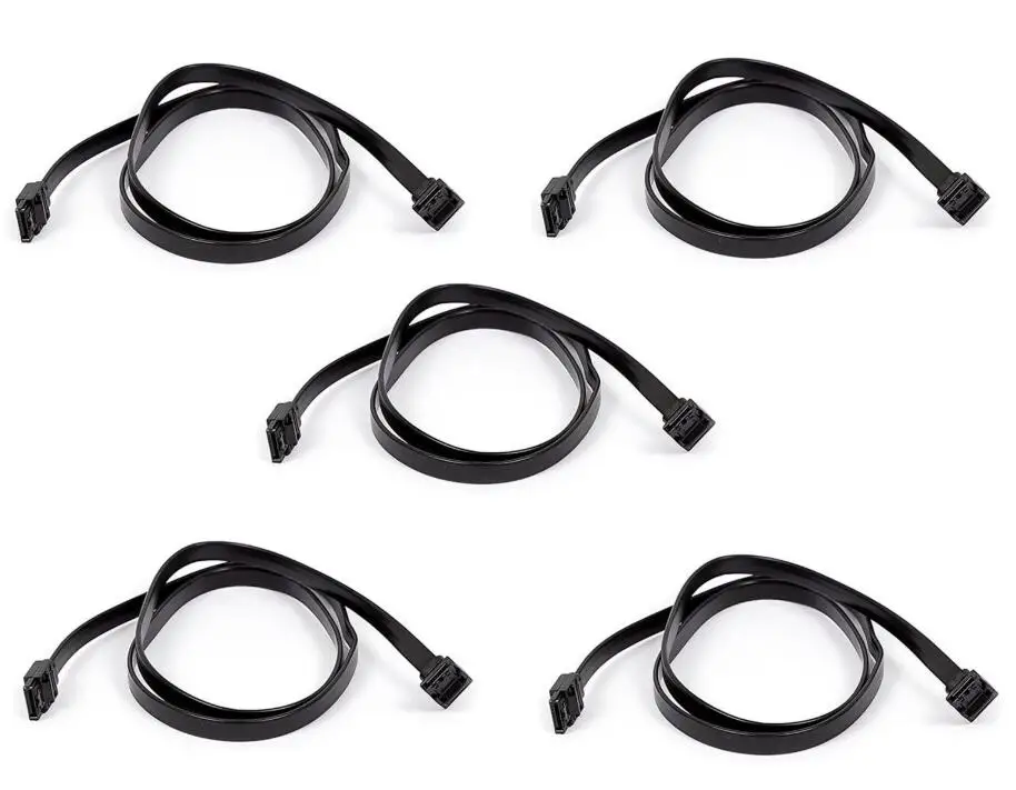 SATA 3.0 III SATA3 SATAiii Right Angle HDD Drive Data Cable