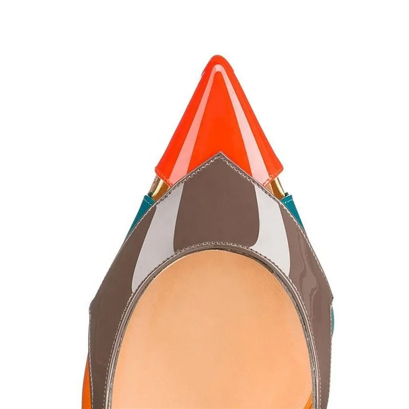 
MANRINO-0352 Stiletto High Heel Hollow Out Patent Pu Material Womens Pointy Toe Fashion PVC Dress Shoes 2019 