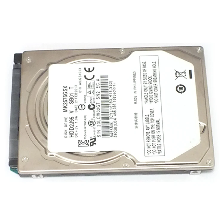 2.5' 250GB Game Hard Drive SATA Laptop HDD for Toshiba