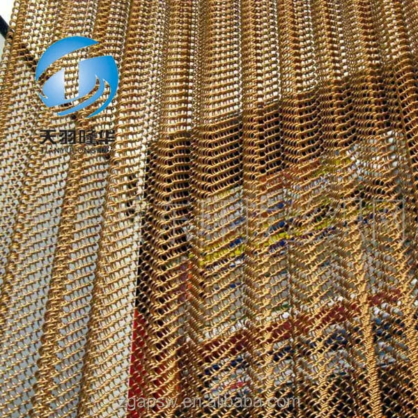 Aluminum Chain Mesh Curtain