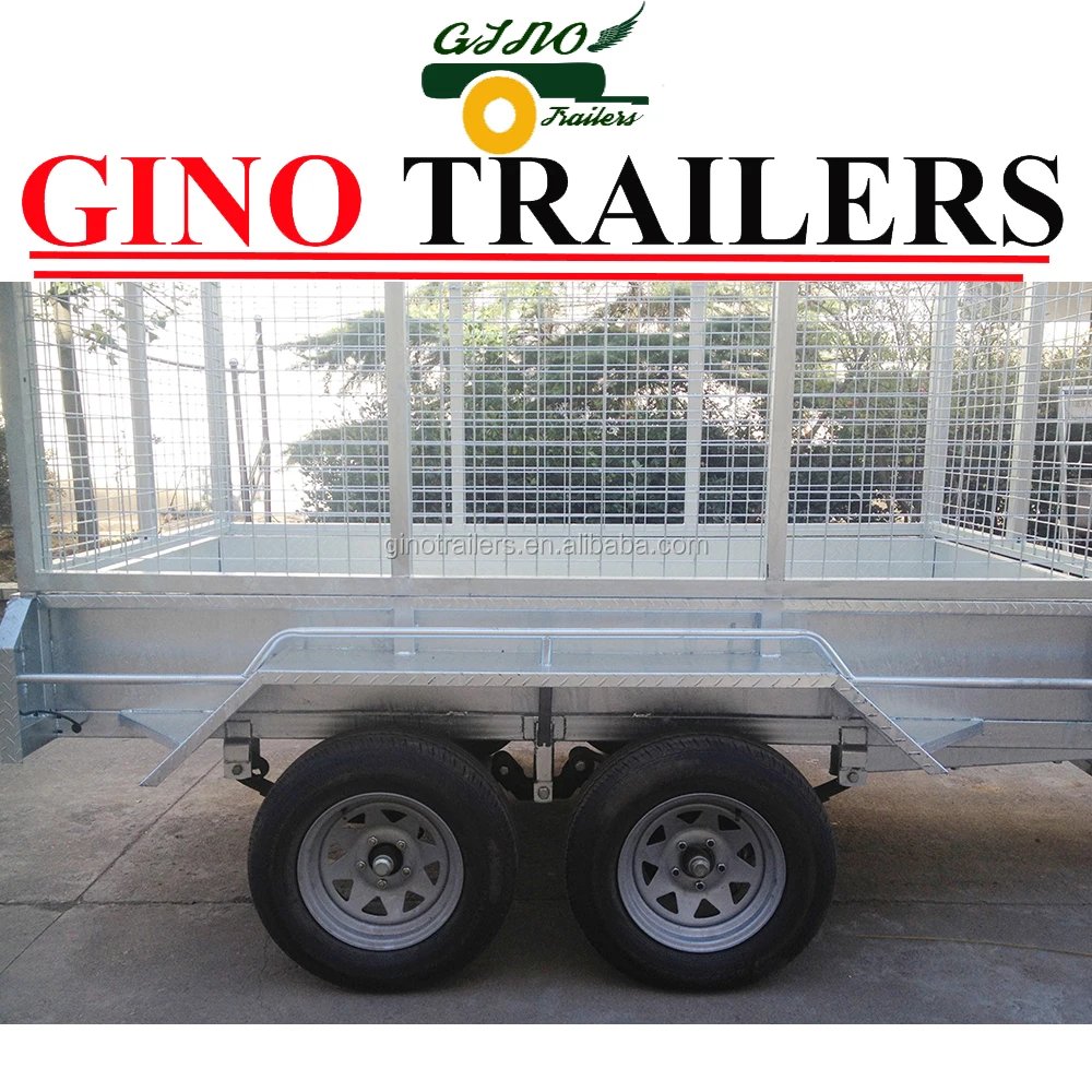 
tandem axle 10*5 fully weld utility car trailer for sale 