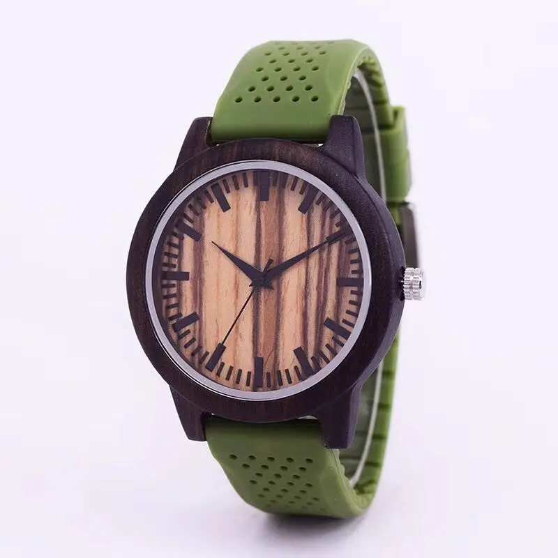 OEM Women and Men Fashion Japan Quartz Wood Wrist Watches Custom Logo watches Hot Selling Luxury Wooden Couple Wrist Watch