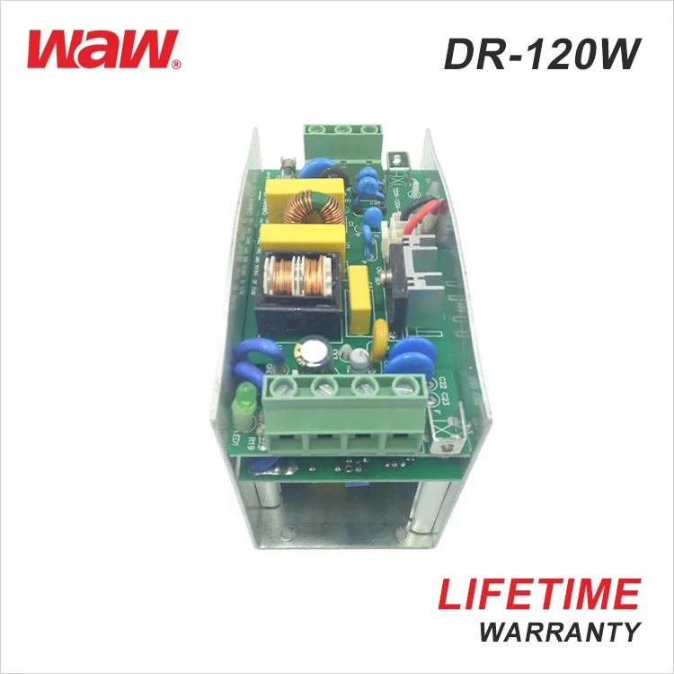 110v/220v ac to dc DR-120-24 120W 24V 5A Din Rail Power Supply