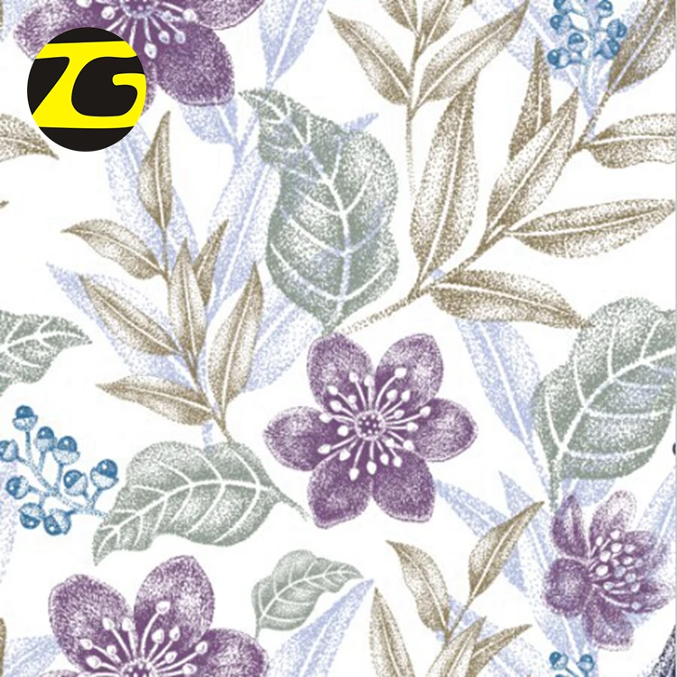 Good touch 16mm crepe printed watered silk fabric for lady dress