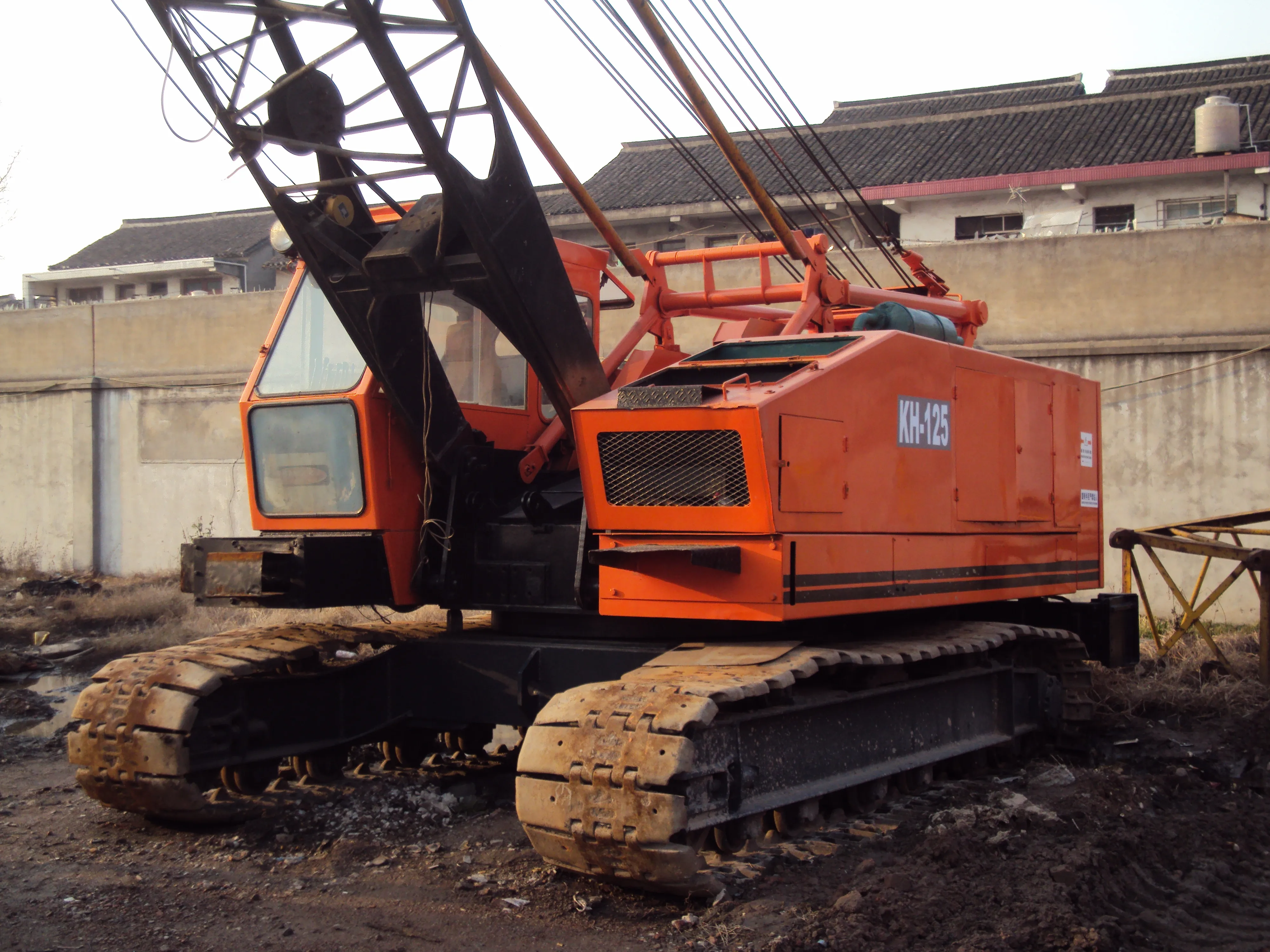 100% Original from Japan HITACHI KH100 30 ton crawler crane,Hitachi/Kobelco KH180 Crawler crane