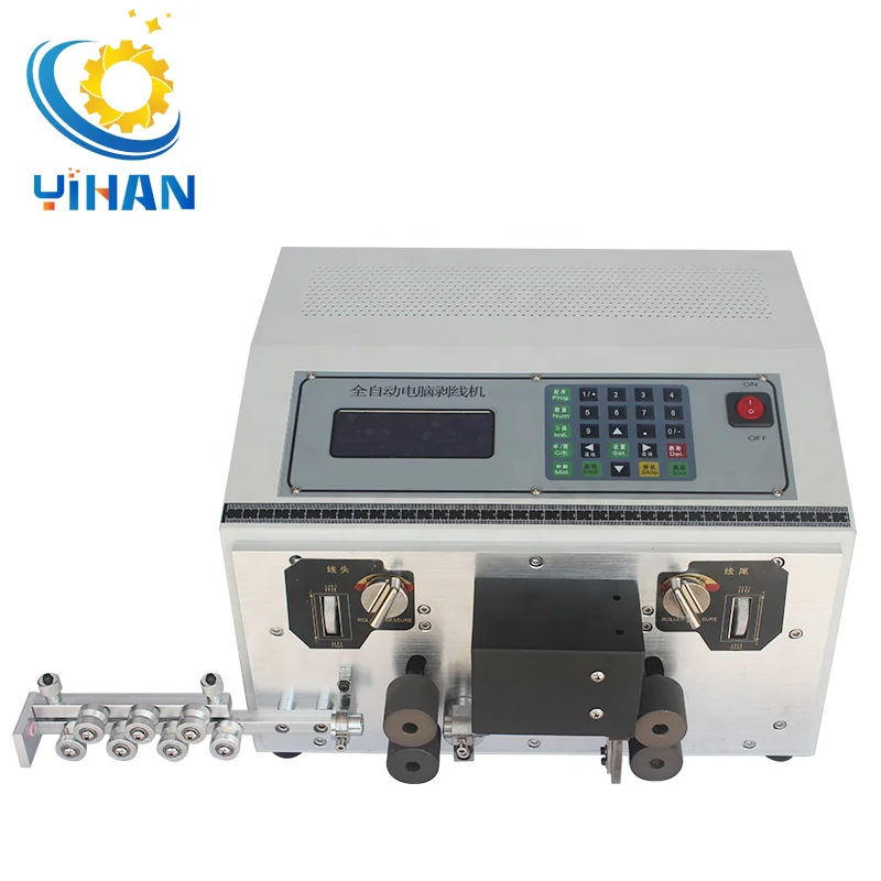Computer automatic ultra-thick cable cutting wire peeling machine(maximum square 16mm2)
