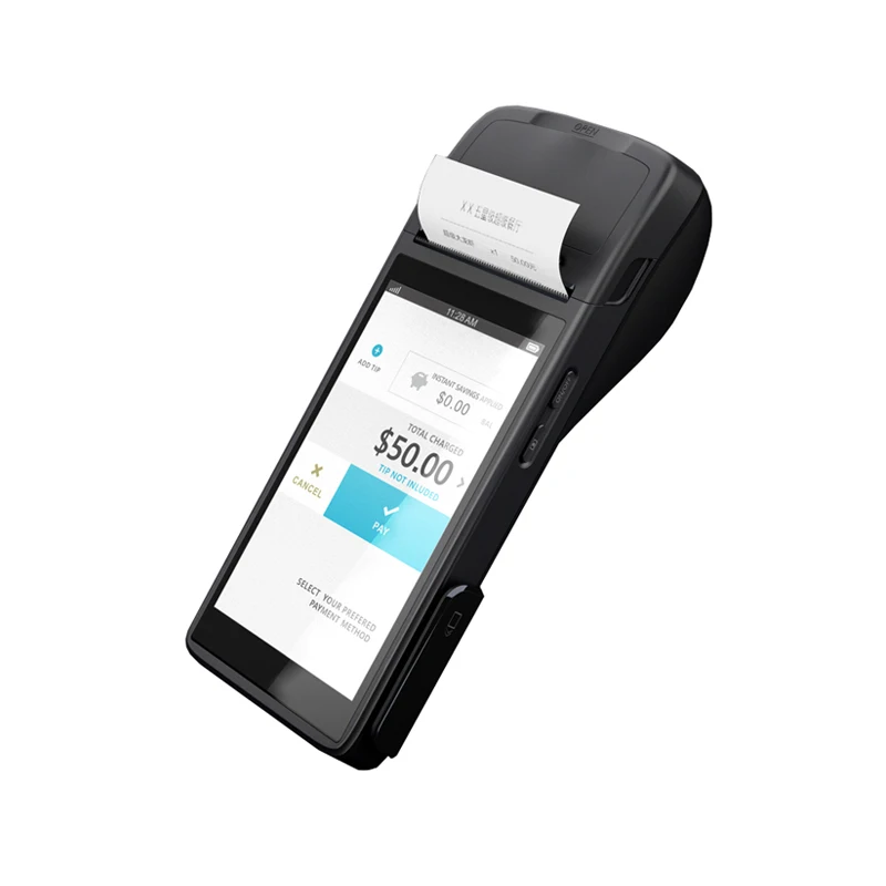 
MARCH EXPO Rugged All in one Payment Terminal Mobile Handheld Android Pos 