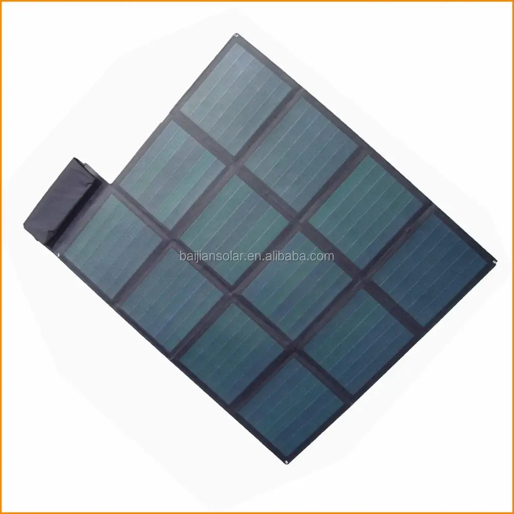 Flexible panel solar with waterproof camouflage cloth