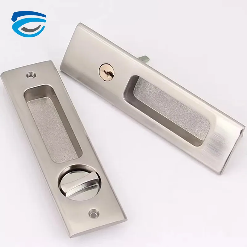 
High Quality Zinc Alloy Sliding Door Lock for Wooden Doors 