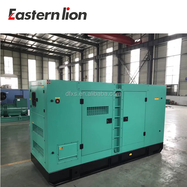 Easternlion 80kw 100kva genset sound proof 3 phase single phase brushless alternator silent 100 kva diesel generator set price