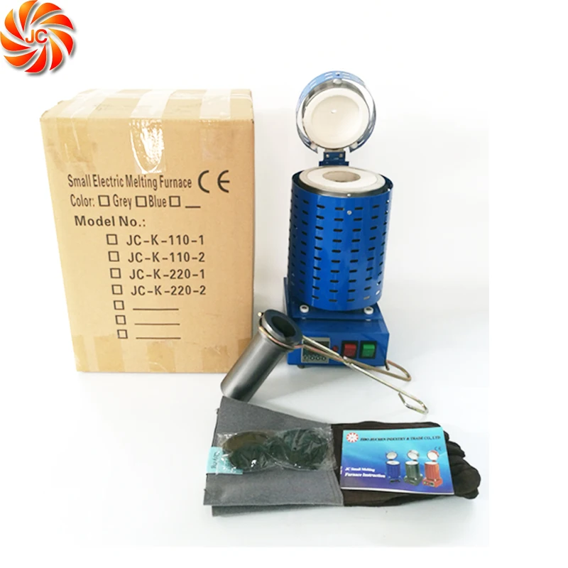 JC 500g Electric Copper Aluminum Melting Furnace