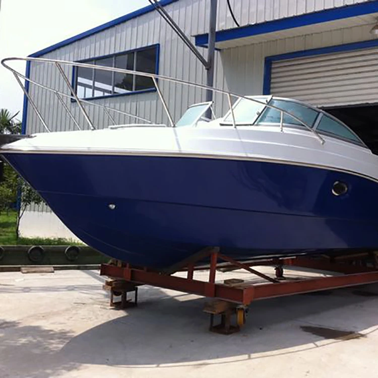 China factory high speed fiberglass fishing  patrol luxury boat yacht