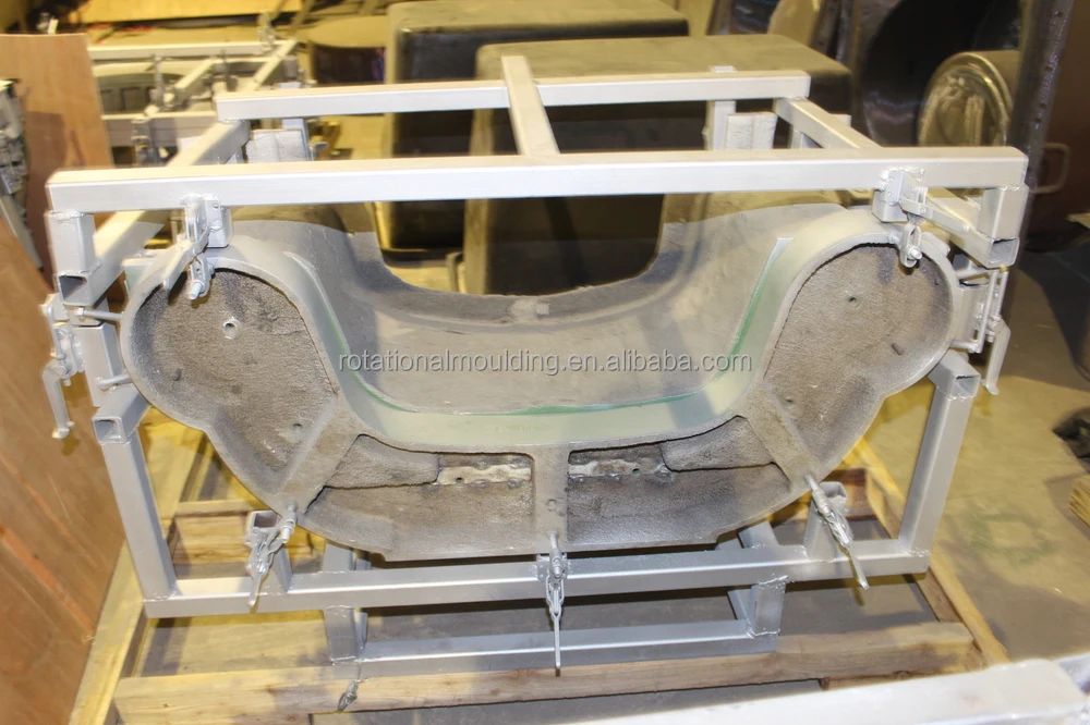 rotomolding mold for plastic furniture and road barrier