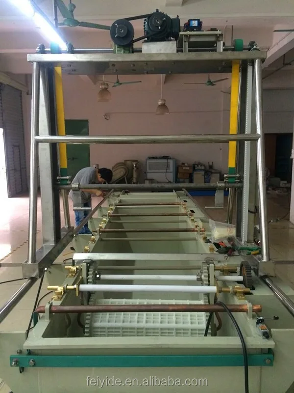 Feiyide Semi Automatic Barrel Zinc Plating Machine with Electroplating Barrels