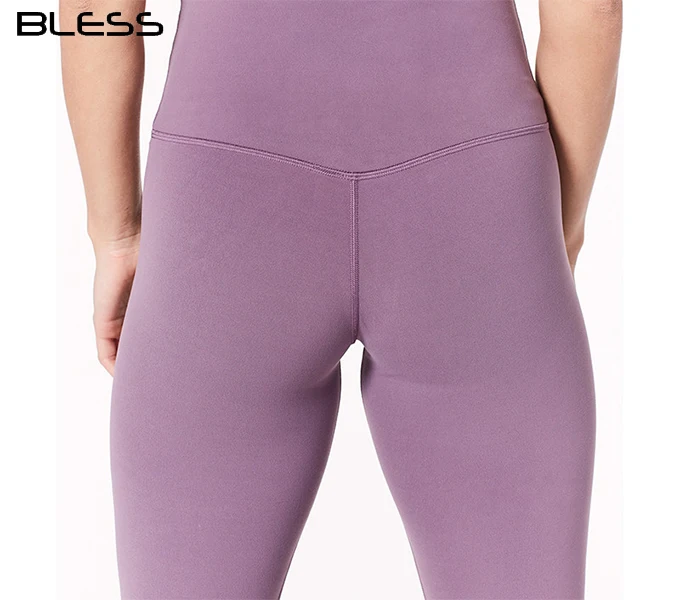 Best Quality High Waisted  Girls Yoga Leggings Women Capri Pants