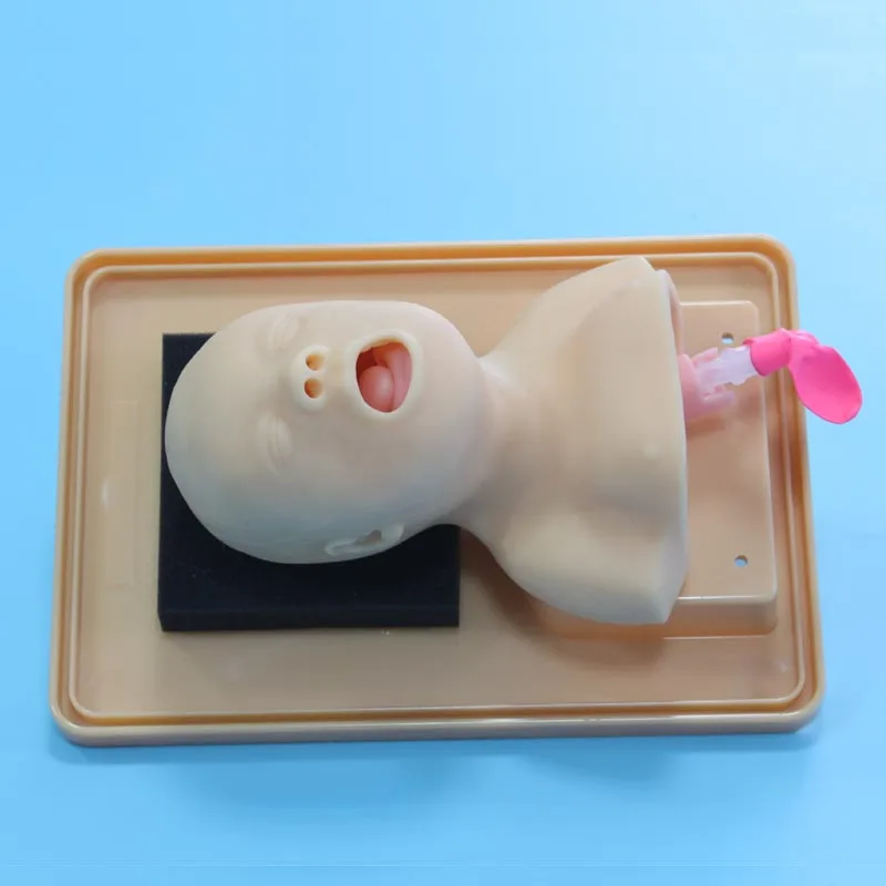 Chinon High Quality Training Pvc Medical Science Tracheal Baby Model Airway Intubation Mannequin With Alarm