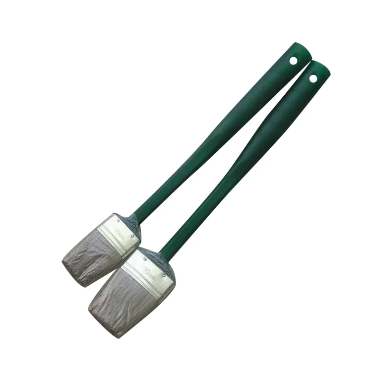Wholesale Long Plastic Handle PET Filaments Cleaning Brush Paint Elbow Brush Design Manufacturer