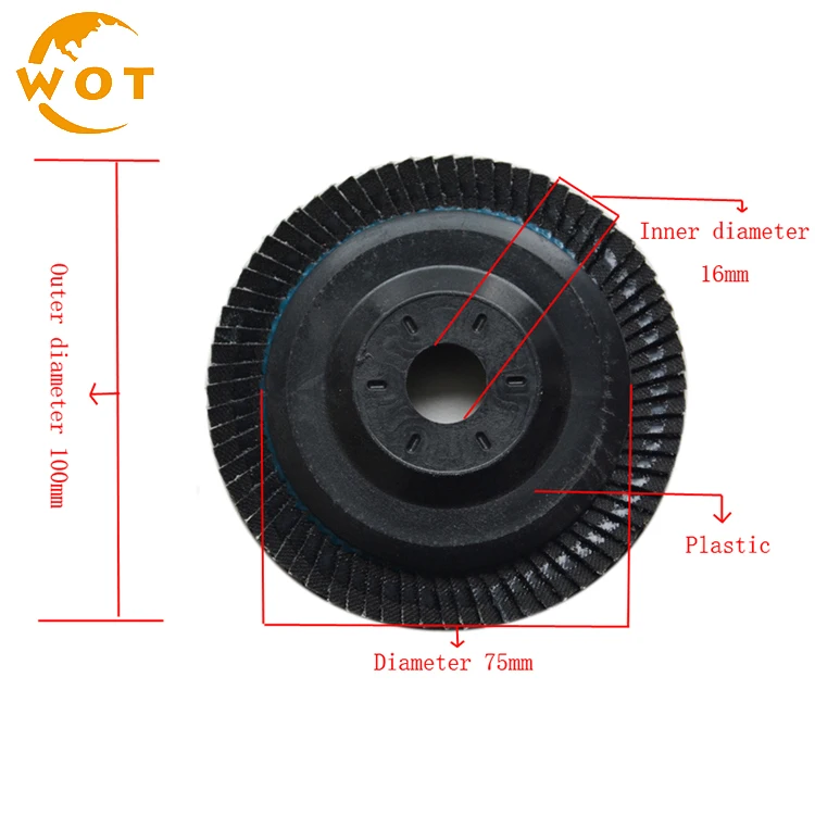 Высокая безопасность кальцинированный оксид алюминия абразивный диск щитка для психического полировки