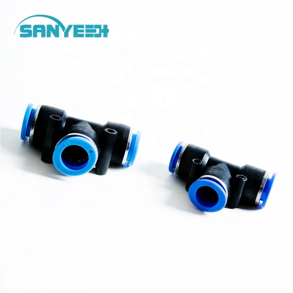 Low Price 4/5/6/8/9/10/11/12/14/15mm Pneumatic Push-in Quick Connector Push Fittings Connections Adaptors