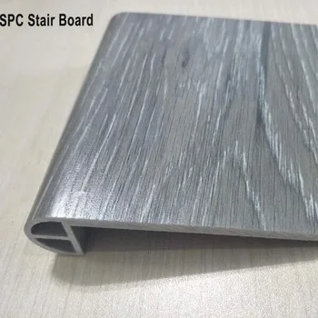 
100% Virgin Material Easy Install SPC Flush Stair Nose 