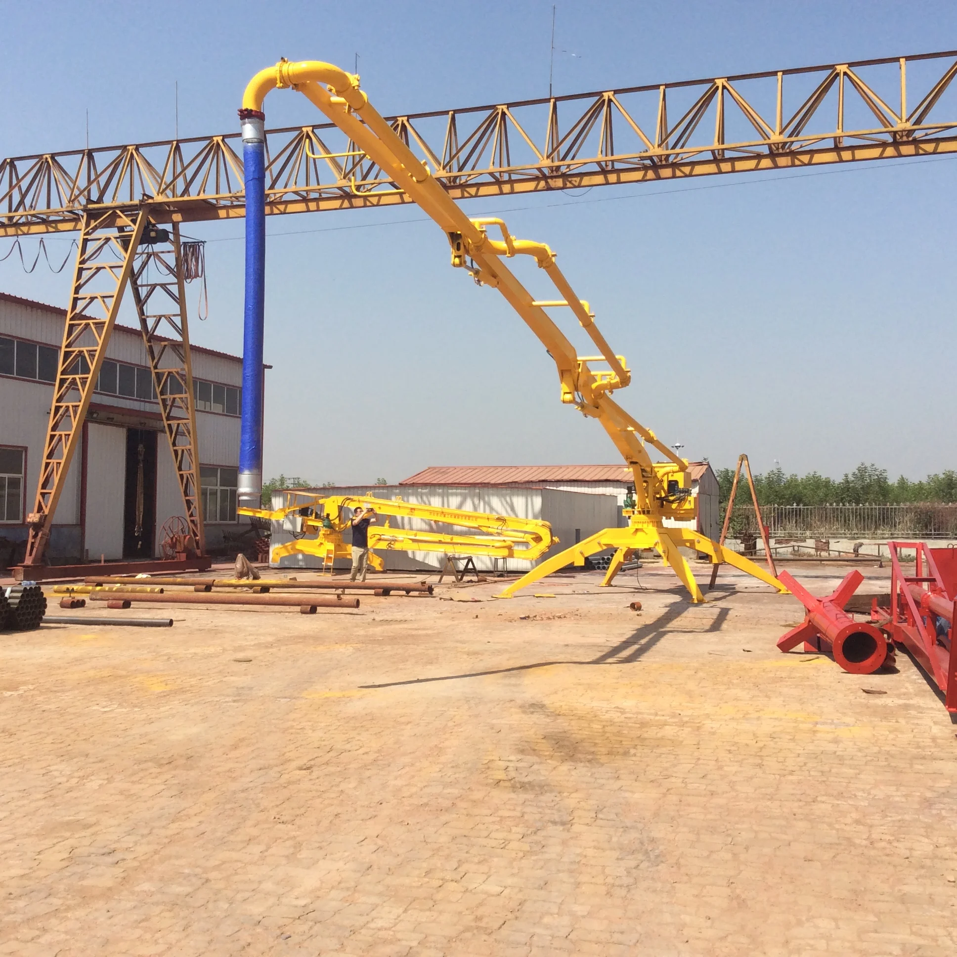 
Stationary Hydraulic placing boom/Concrete placing boom series concrete spreader 