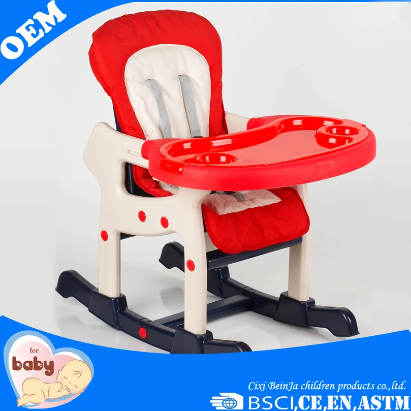 China factory 2016 best selling baby feeding high chair with EN 14988 certificate