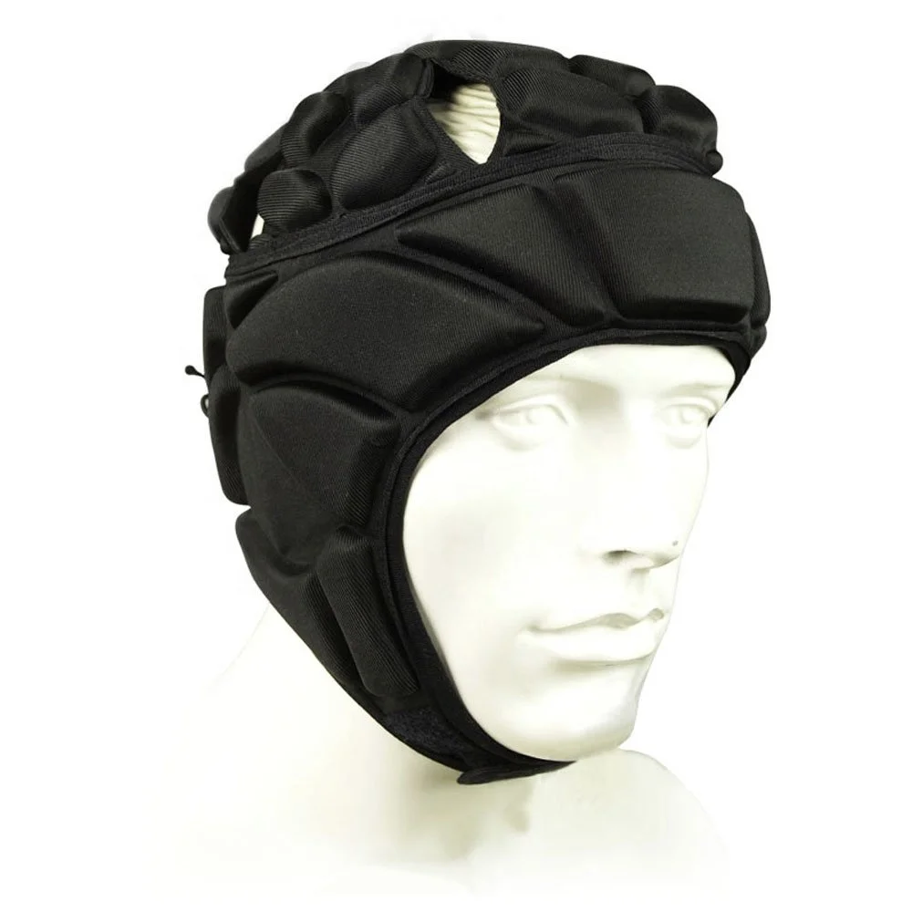 Size Customized Soft Padded Headgear Soccer Helmet Rugby Cap