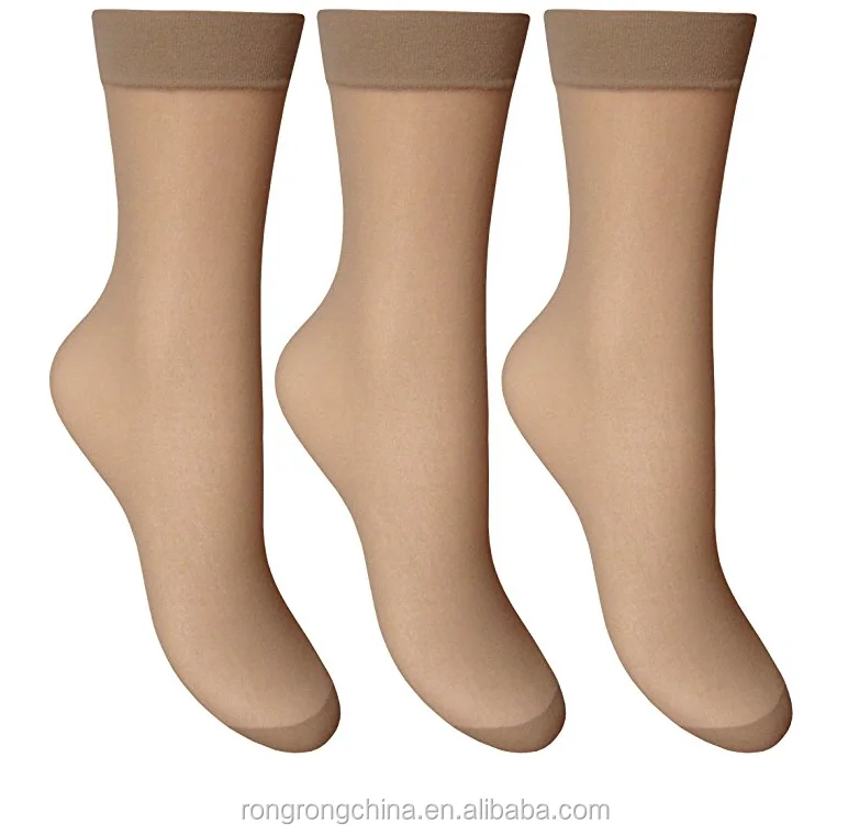 Hosiery Factory Nylon Socks Sheer Ankle Socks For Women