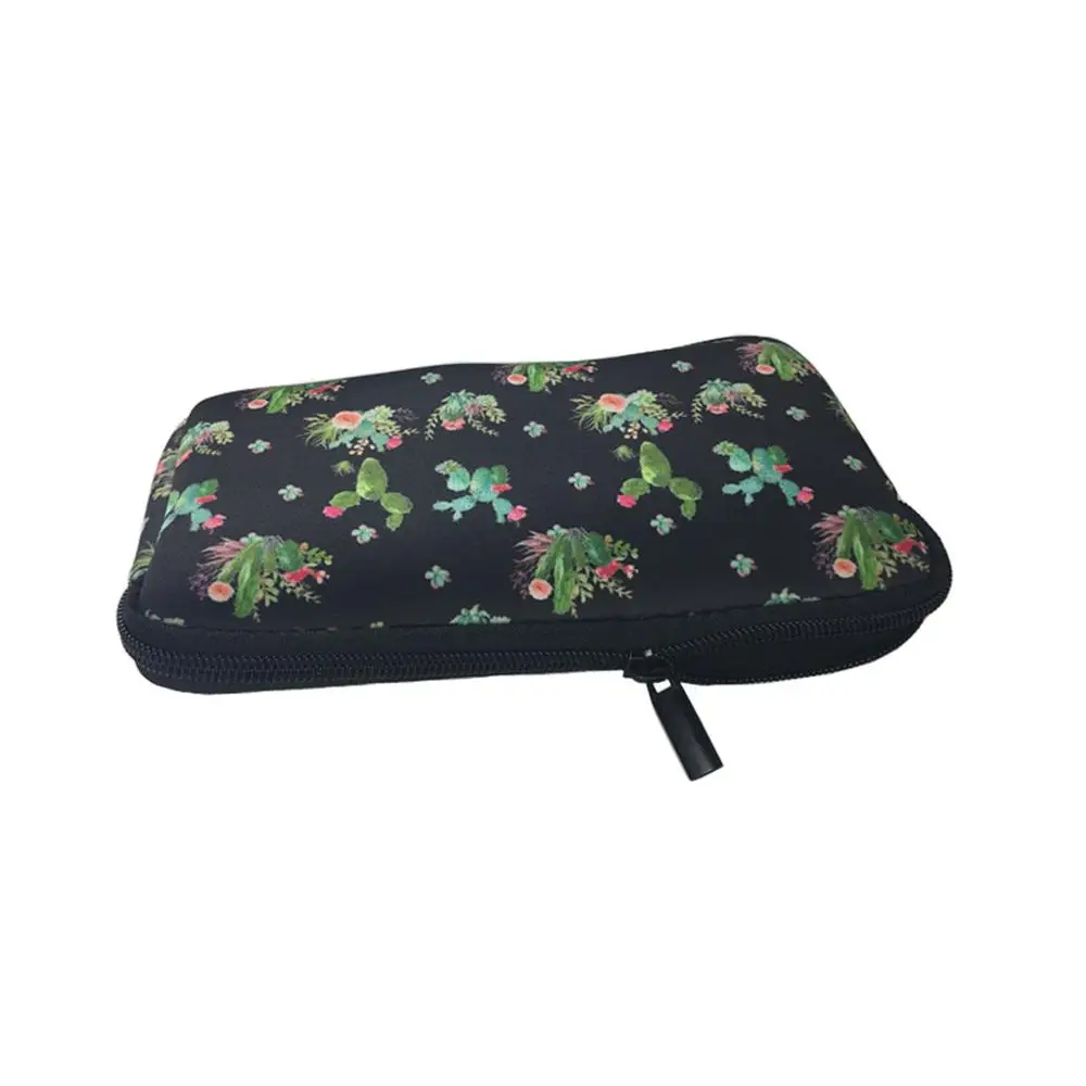 Designed Neoprene Sublimation Zipper Flat Custom Make Up Pouch Bag Cosmetic Bag